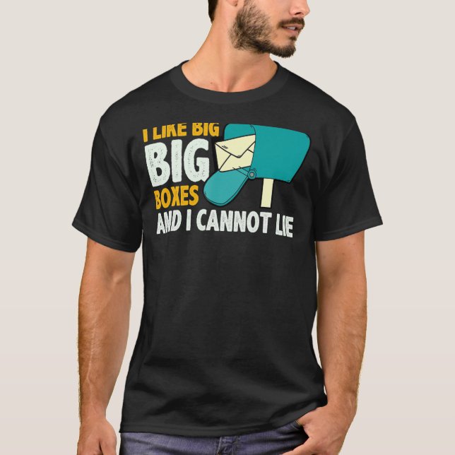 Post Office Retired Postal Worker Mailman  Postman T-Shirt (Front)