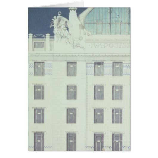 Post Office Savings Bank, Vienna Cards (Front)