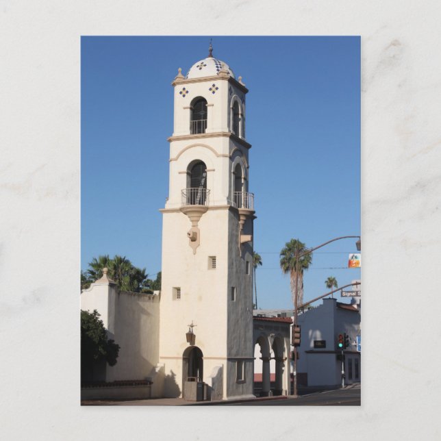 Post Office Tower Ojai Postcard (Front)