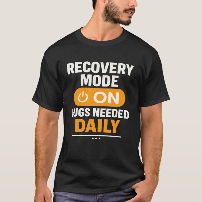 Post Op After Tonsillectomy Broken Leg Foot Surger T-Shirt (Front)