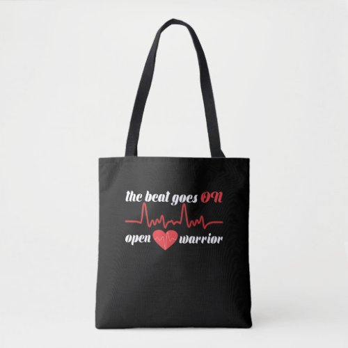 Post Open Heart Surgery Bypass Recovery Get Well Tote Bag