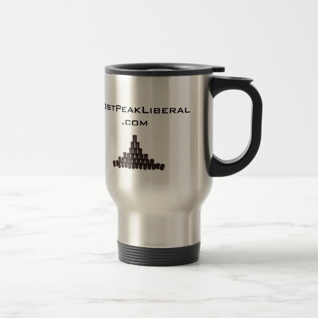 Post-Peak Liberal Travel Mug (Right)