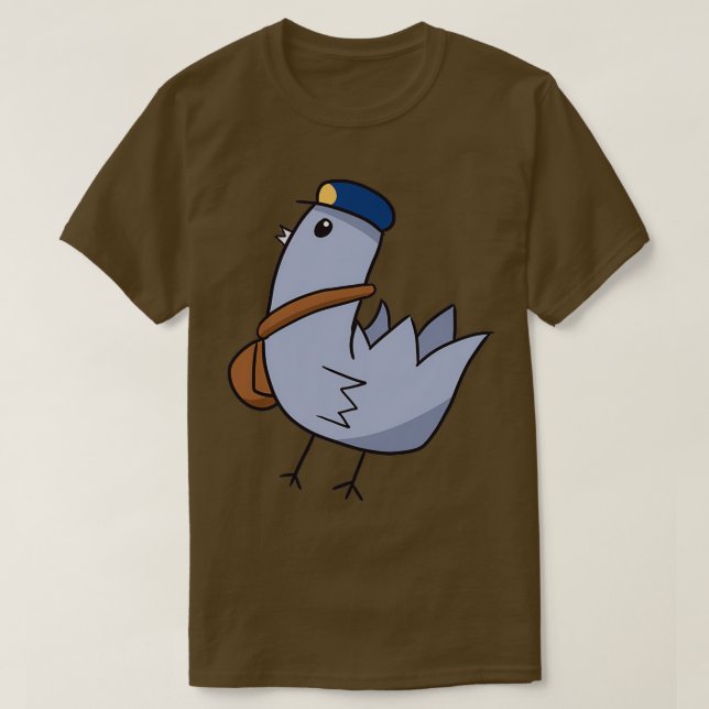 Post Pigeon 1 T-Shirt (Design Front)