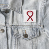 Post-Polio Syndrome Awareness Ribbon Custom Pins (In Situ)