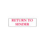 Post return to sender wrong address pocket stamp