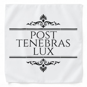 Post Tenebras Lux Bandana