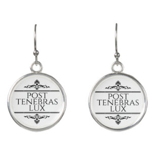 Post Tenebras Lux Earrings