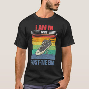 Post Tie Era Vintage Sneakers Retired Casual Offic T-Shirt