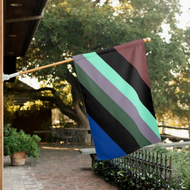 Post Traumatic Stress Disorder (PTSD) House Flag (In SItu)