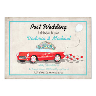 Car Wedding Invitations 7