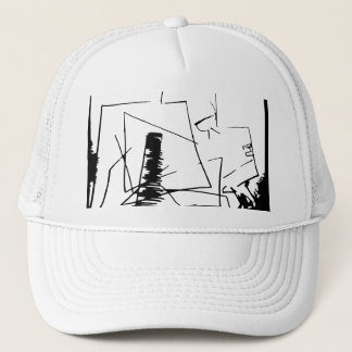 POST WORK SVG TRUCKER HAT