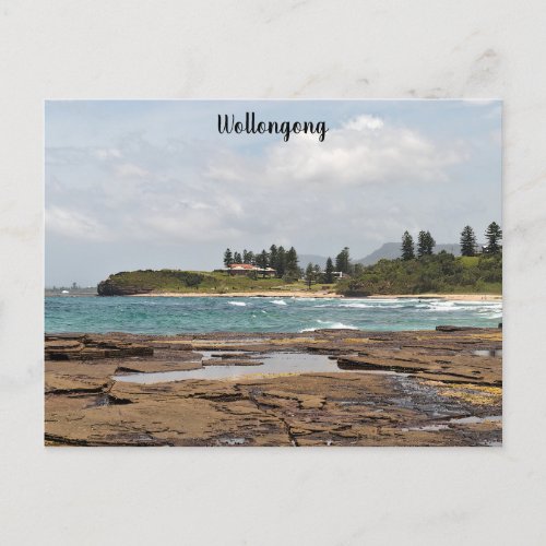 postacard of wollongong postcard