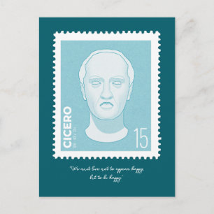 Postage stamp Cicero - Postcard