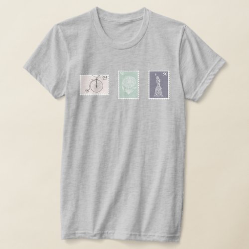 Postage Stamps T_Shirt