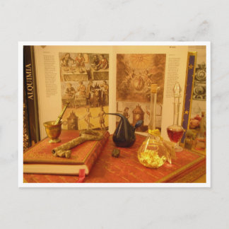 Postal Alquimia Postcard