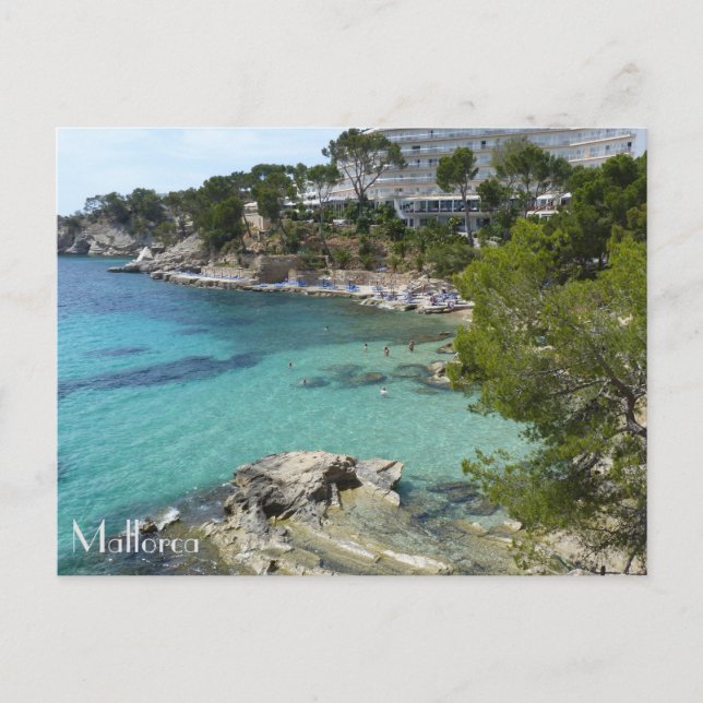 postal Cala Fornells en Mallorca Postcard (Front)