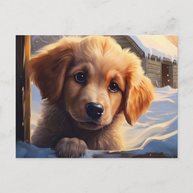 Postal card Dog 1-18 (Front)
