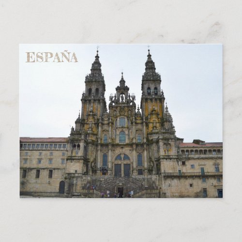 postal Catedral de Santiago de Compostela Postcard