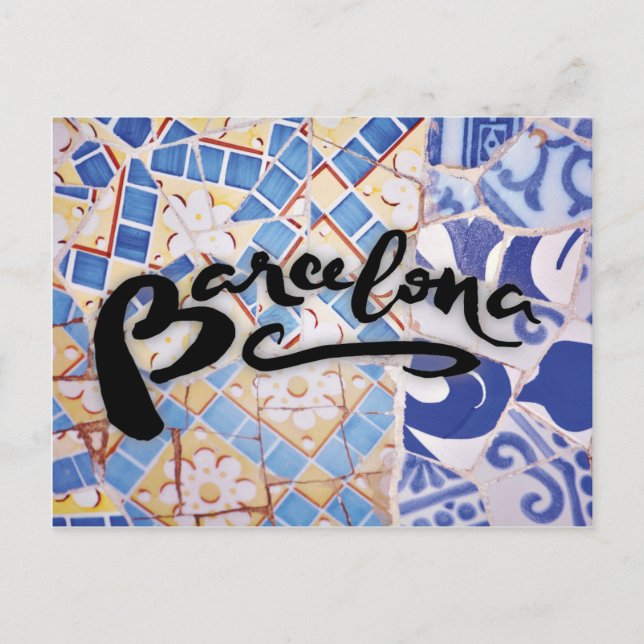 Postal de Barcelona Postcard (Front)