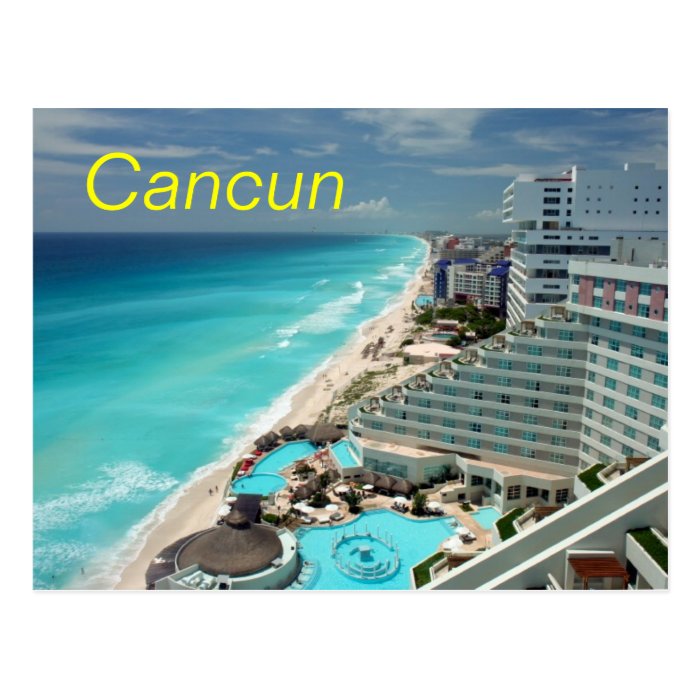 Postal de Cancun de