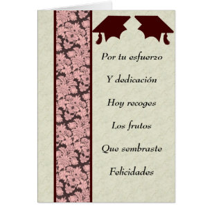 Postal de Graduacion Cards