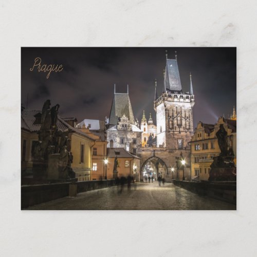 postal de la ciudad de Praga en Repblica Checa Postcard