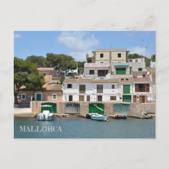 postal de Porto Petro en Mallorca Postcard (Front)