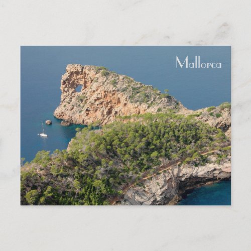 postal de Sa Foradada en Dei Mallorca Postcard