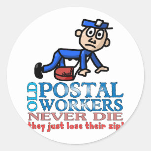 Post Office Stickers | Zazzle