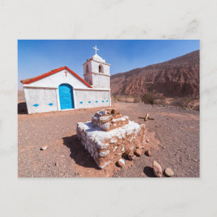 Postal, Iglesia San Isidro, Atacama, Chile Postcard