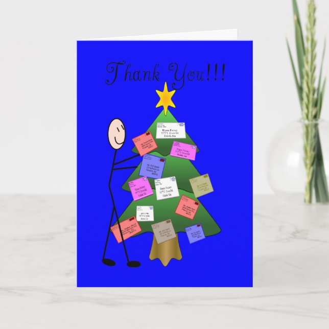 Postal Letter Carrier Thank You Cards (Front)