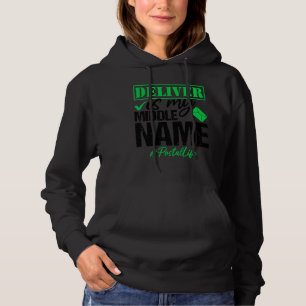 Postal Life Postal Worker Mail Carrier  Delivery Q Hoodie