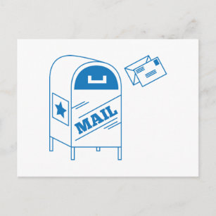 Postal Mail Postcard