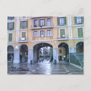 postal Plaza Mayor de Palma de Mallorca Postcard
