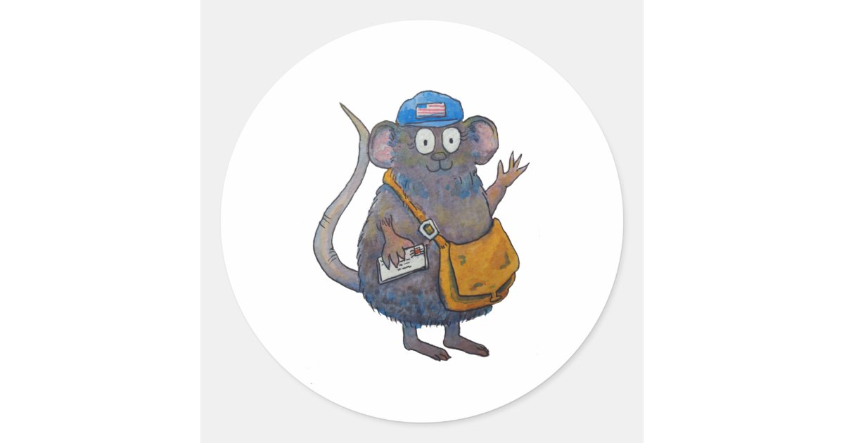 Postal Post Mail Carrier Postman Thank You Mouse Classic ...