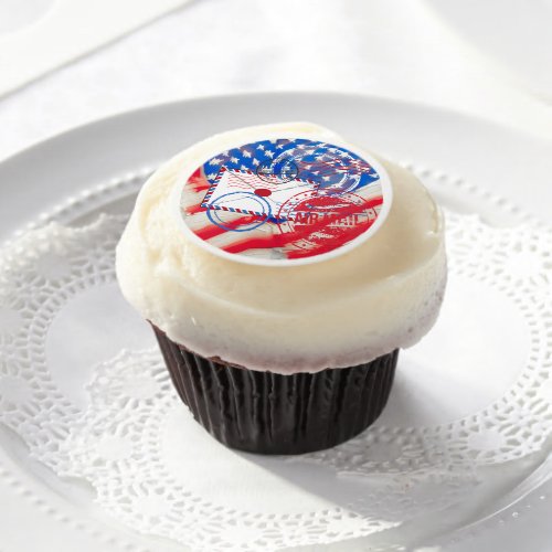 Postal Service Edible Frosting Rounds