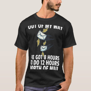 Postal Service For Mailman US Postman Worker T-Shirt