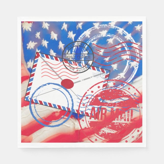 Postal Service Napkins (Front)