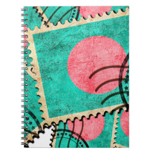 Postal stamp backgroundhome decors, background, ba notebook