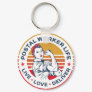 Postal Worker Birthday Post Office Coworker Keychain