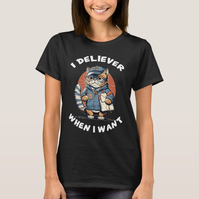Postal Worker  Delivery Mailman  3 T-Shirt (Front)