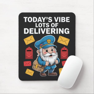 Postal Worker Gnomes Mail Mouse Pad