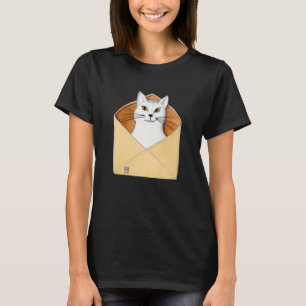 Postal worker kitten mailman cat T-Shirt