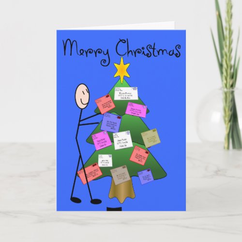 Postal Worker Merry Christmas Cards  Postcards