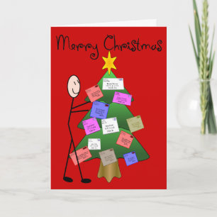 Postal Worker "Merry Christmas" Cards & Postcards