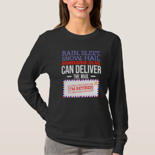 Postal Worker Retirement For Mailman Men Women 1 T-Shirt
