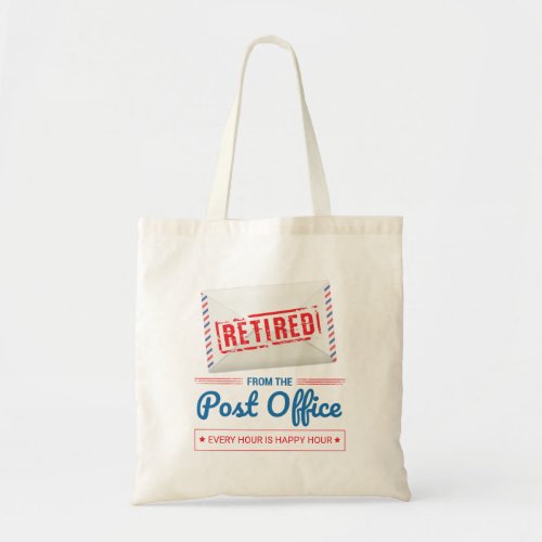 Postal Worker Retirement Post Office Staff Funny Tote Bag
