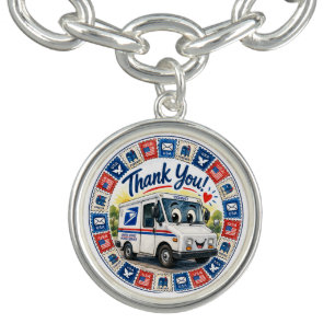 Postal Workers Appreciation  Bracelet