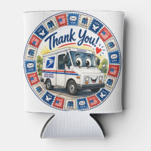 Postal Workers Appreciation Can Cooler