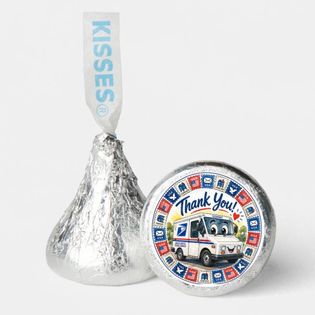Postal Workers Appreciation  Hershey®'s Kisses® (Front)